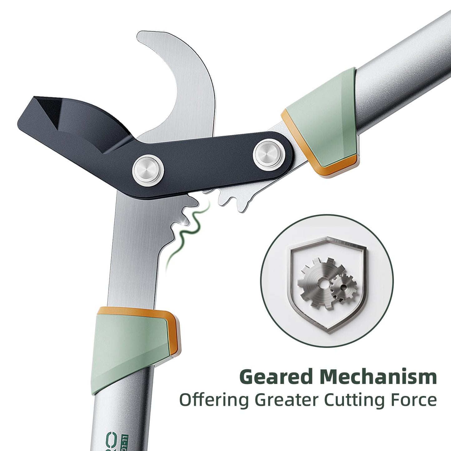 Loppers for Tree Trimming Branch Cutter Heavy Duty Tree Pruner Rust Resistant Sharp Steel Blade Tree Limb Trimmer