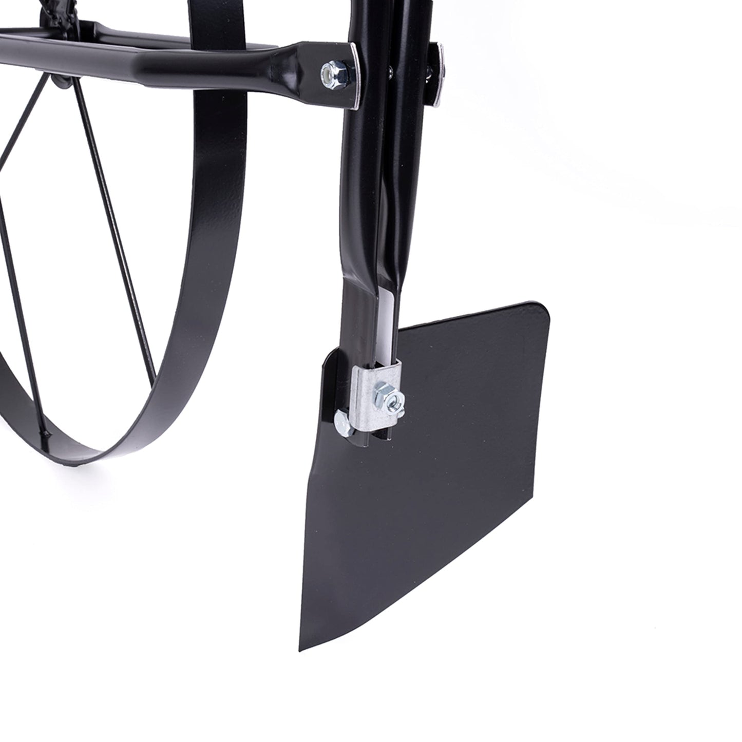 High Wheel Tubular High Wheel Cultivator with Comfort Handle with 3- Position Adjustable, Quick Change Implements, and 24 Inch Steel Wheel